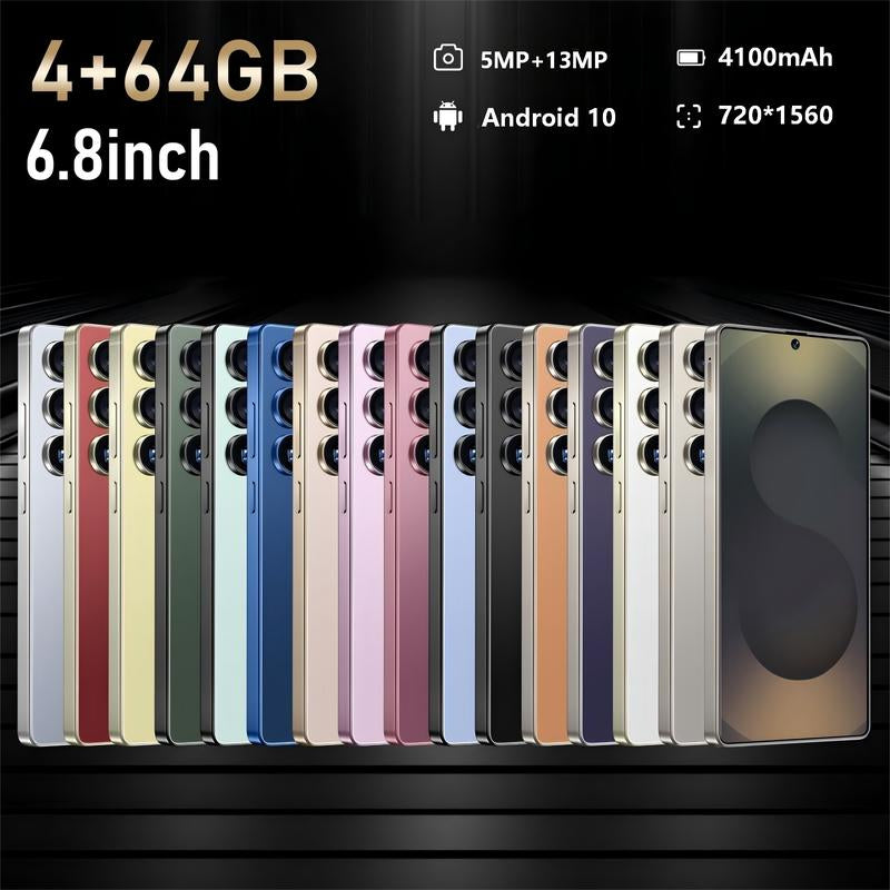 25 Ultra Smartphone, 6.8 Inch Large Screen, Dual Sim Card Slot, Octa-Core Processor, 64GB ROM, 5+13Mp Camera, 4G Network Support