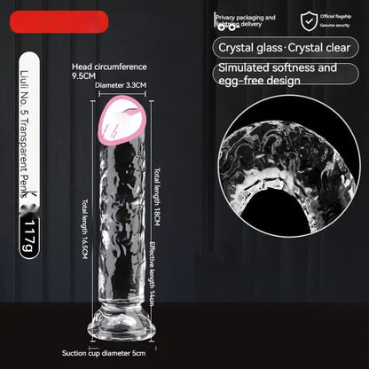 Transparent Dildo Simifo