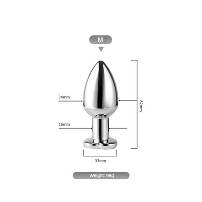Butt Plug With Backlight App Remote Control