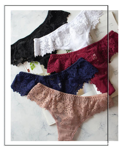 Sexy  Low-waist Lace Panties Simifo