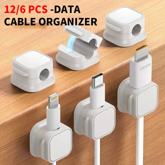 Magnetic Cable Clips 12/ 6PCS - Simifo