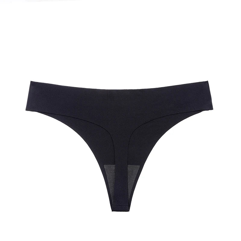 Women's Halloween Thong Panties - Sexy Pumpkin Print G-String Lingerie Breathable Soft Underwear