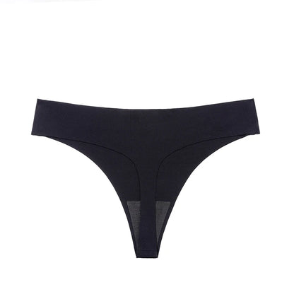 Women's Halloween Thong Panties - Sexy Pumpkin Print G-String Lingerie Breathable Soft Underwear