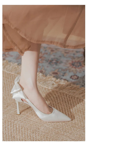 White High Heels Simifo