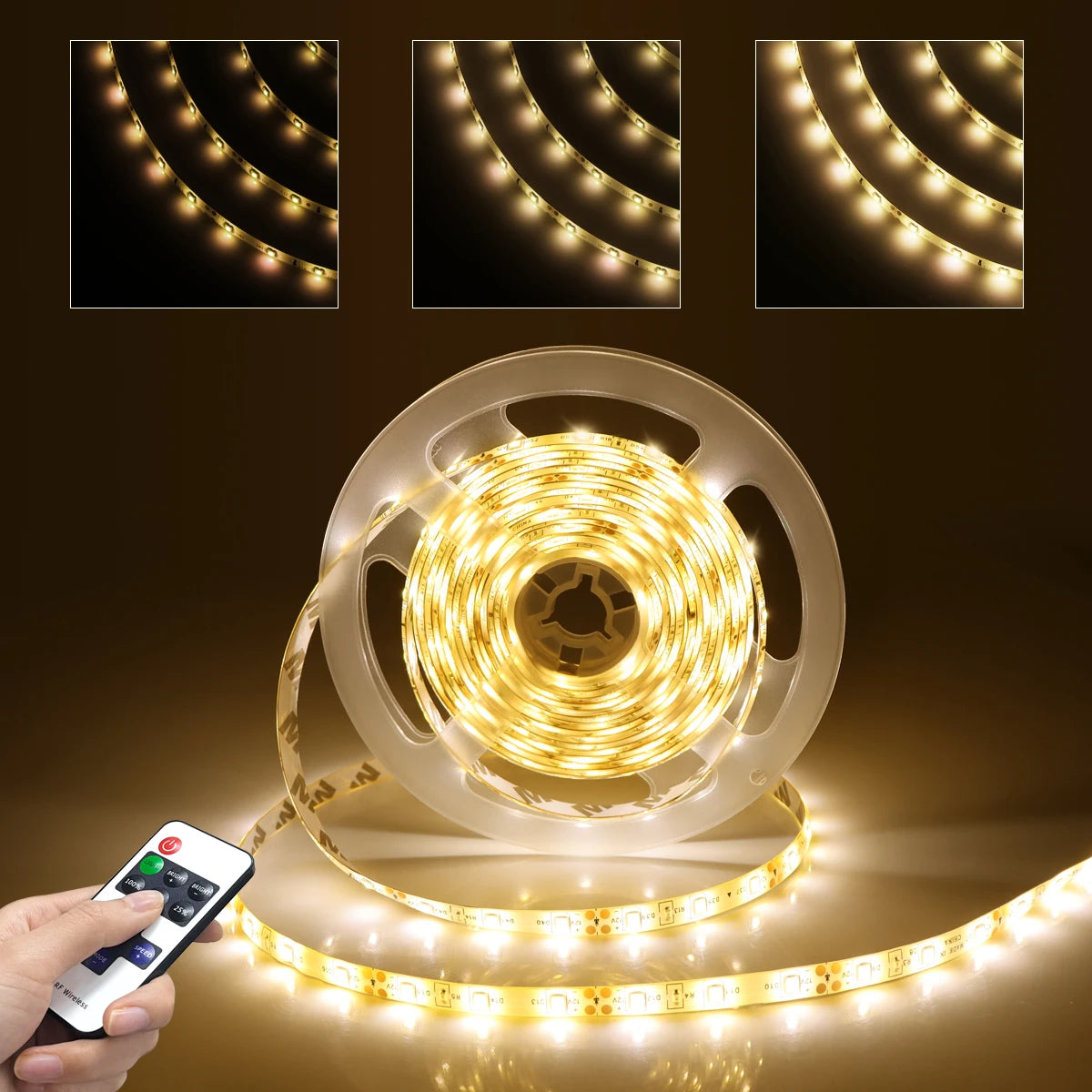 LED Strip Lights With RF Remote Control - Simifo