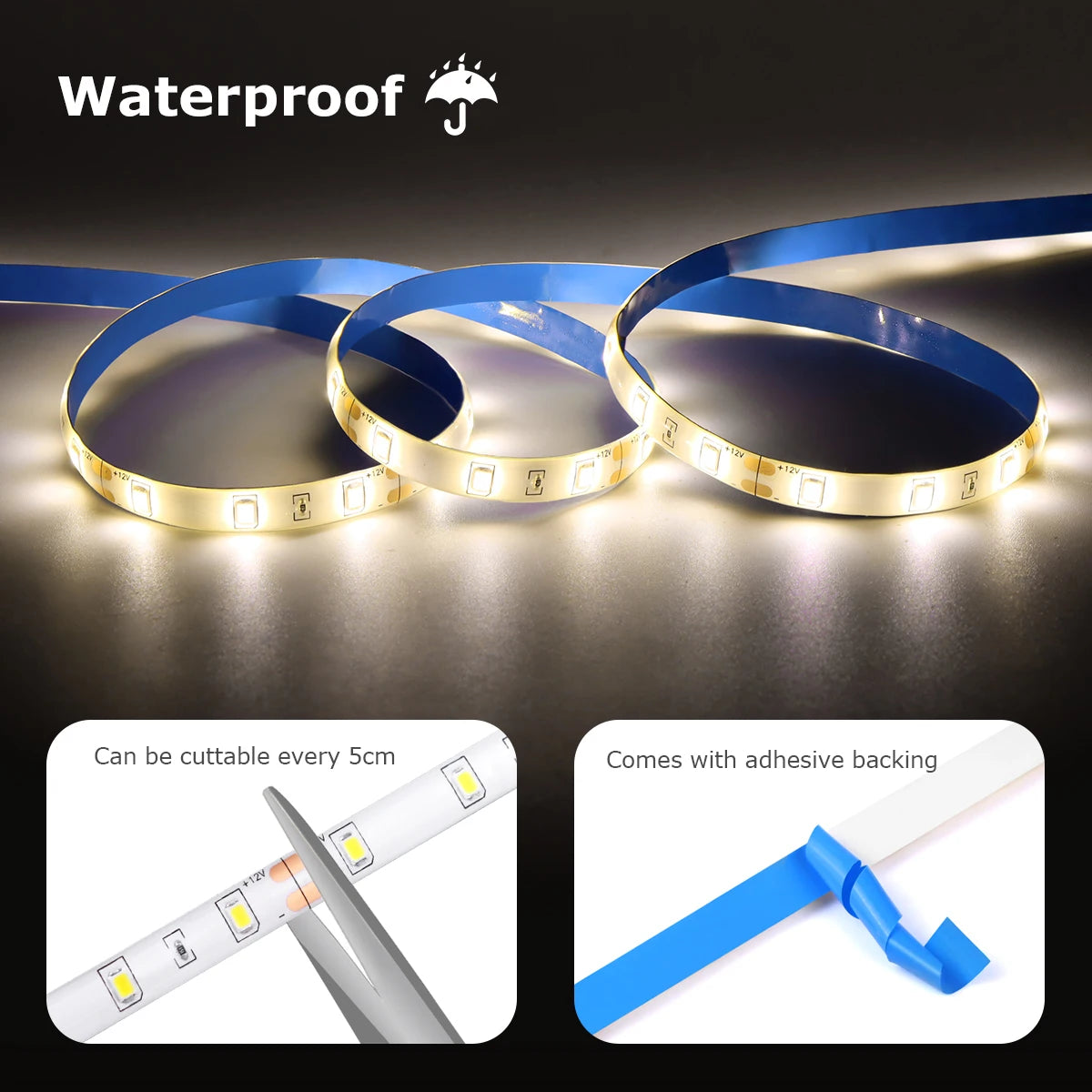 LED Strip Lights With RF Remote Control - Simifo