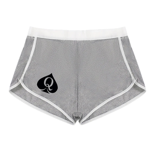 Queen of Spades Women's Cotton Boxer Shorts - Breathable Boyshort Panties | Comfortable Sports Underwear