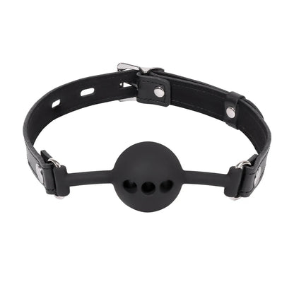 Black Silicone Ball Gag Simifo