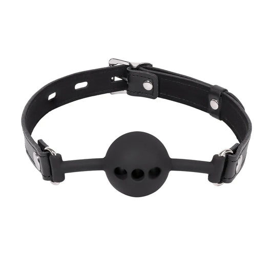 Black Silicone Ball Gag Simifo