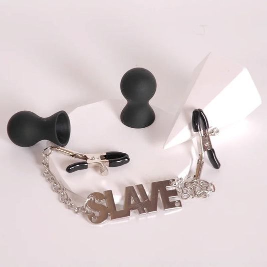 Bondage Nipple Clamps-Sucker Simifo