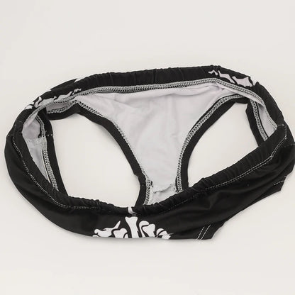 Halloween Skull Cartoon Underwear - Finger Bones Hip-Lifting Thong for Women