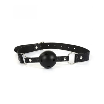 Leather Ball Gag Simifo
