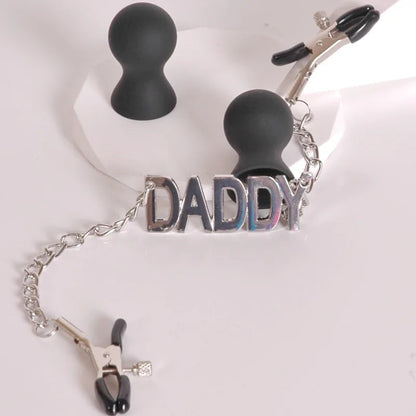Bondage Nipple Clamps-Sucker Simifo