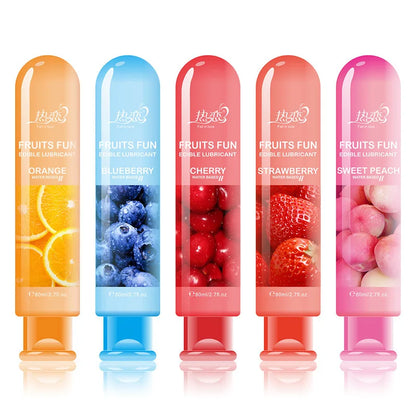 Edible Flavored Lubricant - Lickable Fruity Intimate Gel (60ml)