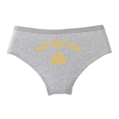 Size Matters Women's Cotton Underwear