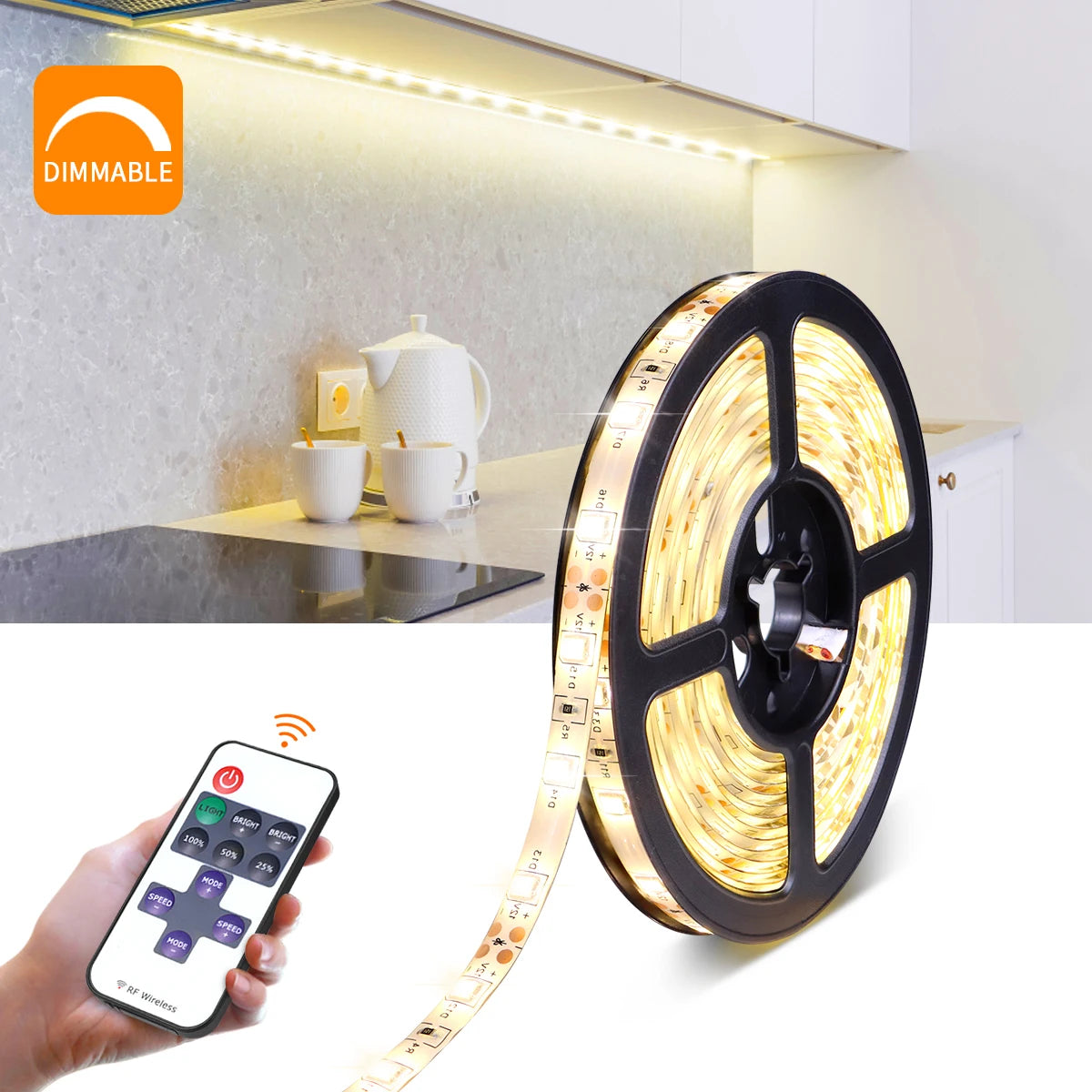 LED Strip Lights With RF Remote Control - Simifo
