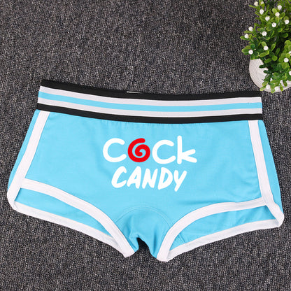 COCK CANDY Women's Cotton Boxer Shorts - Breathable Boyshort Panties | Comfortable Intimates
