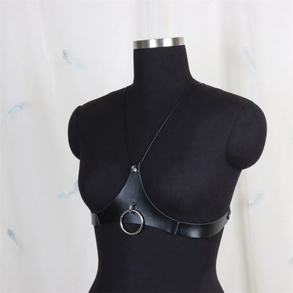 Sexy Body Harness - PU Leather Straps