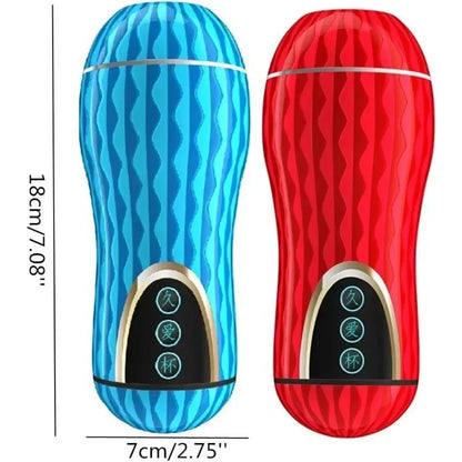 5D  Massager Male Masturbator - Realistic Silicone Vagina Stroker | Men's Pleasure Toy