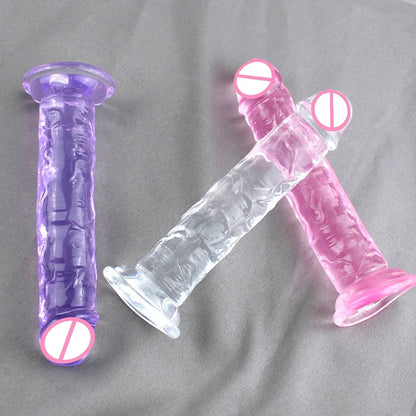 5 Colors Dildo With Suction Cup Simifo