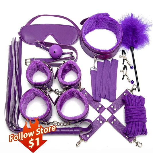 Leather bdsm Kit Simifo