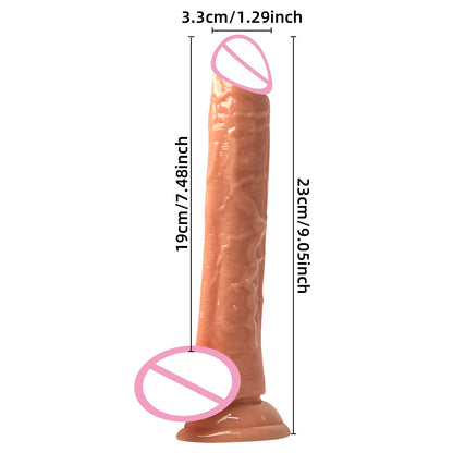 11 Inch Long  Realistic Dildo With Suction Cup