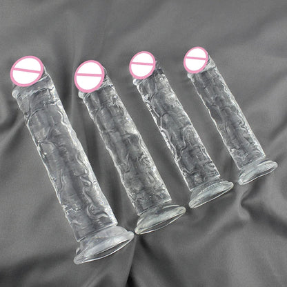 5 Colors Dildo With Suction Cup Simifo