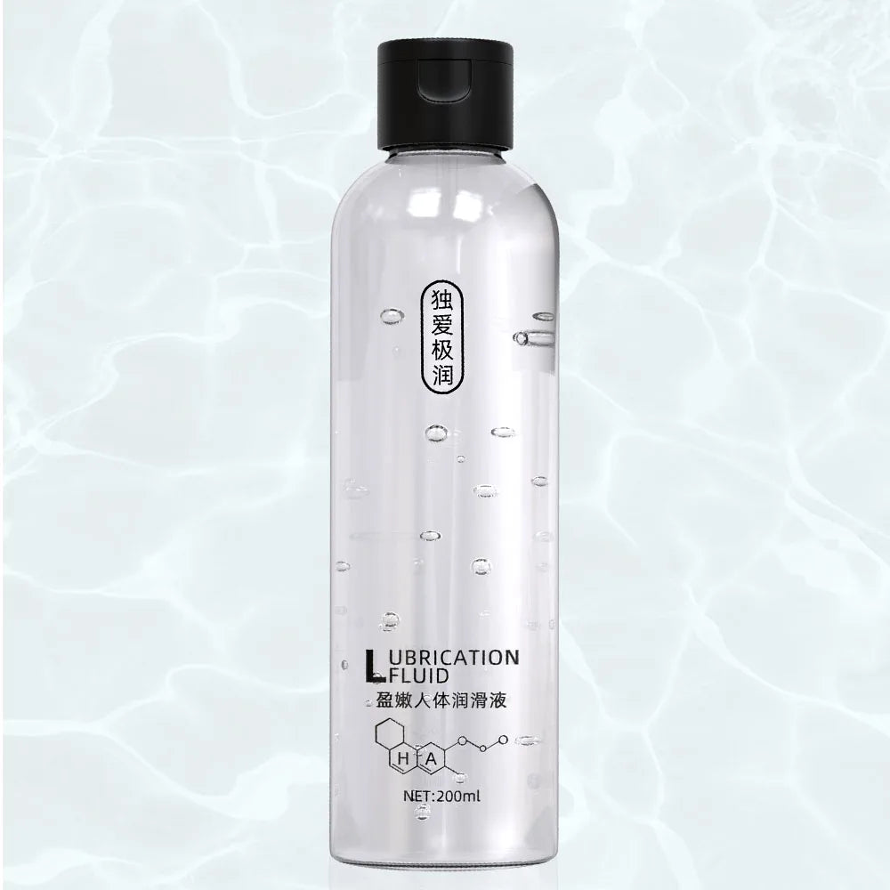 Water-Based Personal Lubricant - Safe Intimate Gel for Women, Men & Couples (200ml/500ml)