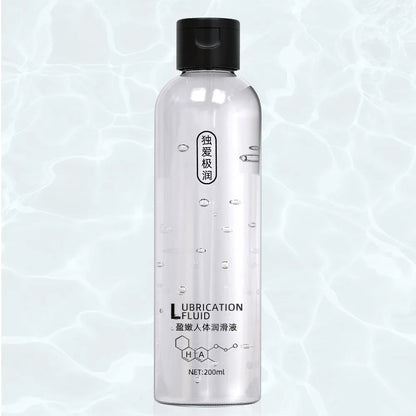 Water-Based Personal Lubricant - Safe Intimate Gel for Women, Men & Couples (200ml/500ml)