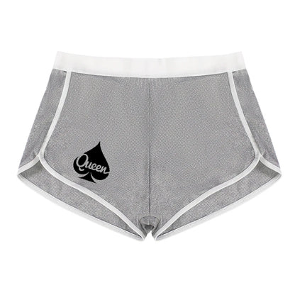 Queen of Spades Women's Cotton Boxer Shorts - Breathable Boyshort Panties | Comfortable Sports Underwear