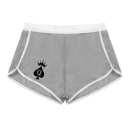 Queen of Spades Women's Cotton Boxer Shorts - Breathable Boyshort Panties | Comfortable Sports Underwear