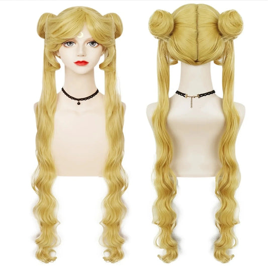 Synthetic Long Wavy 2 Ponytails Wig Simifo