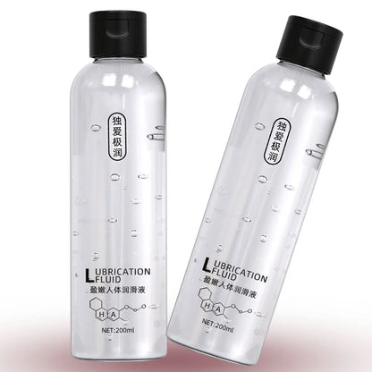 Water-Based Personal Lubricant - Safe Intimate Gel for Women, Men & Couples (200ml/500ml)
