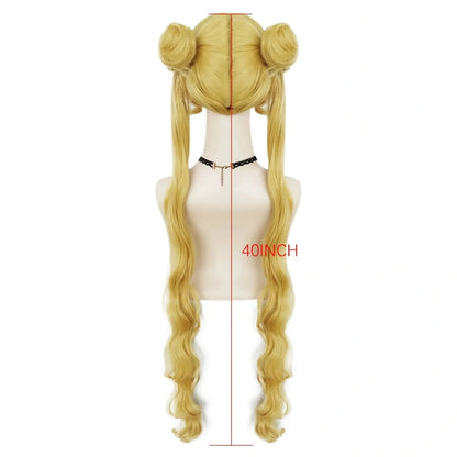 Synthetic Long Wavy 2 Ponytails Wig Simifo