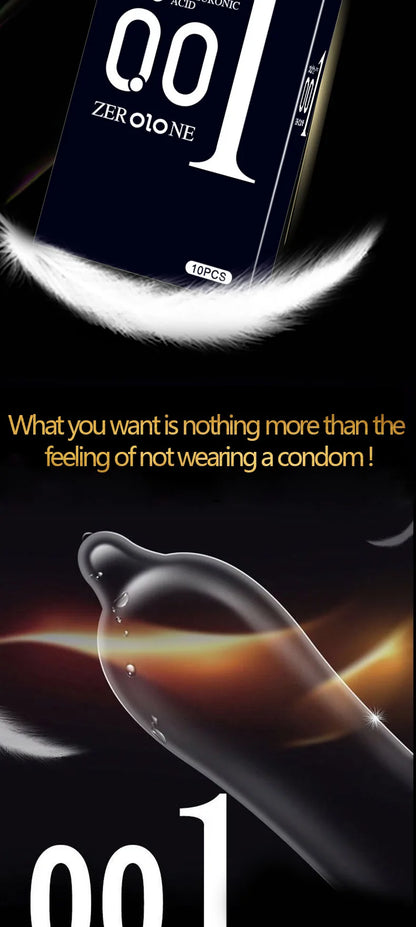 Ultra Thin Condoms - Ice & Fire Sensation (10 Pack)