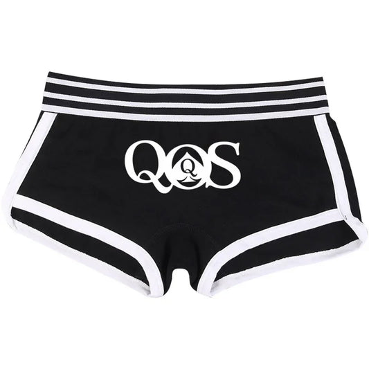 Queen of Spades Cotton Boyshort - Women's Breathable QOS Underwear | Cute Comfortable Panties