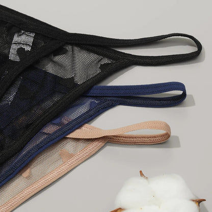 Lace Sheer Thong Simifo
