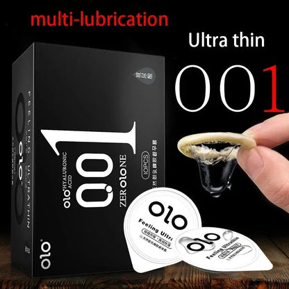 Ultra Thin Condoms - Ice & Fire Sensation (10 Pack)
