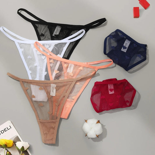 Lace Sheer Thong Simifo