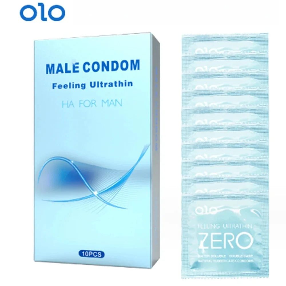 Ultra Thin Condoms - Ice & Fire Sensation (10 Pack)