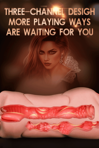 3-in-1 Male Masturbator - Deep Throat, Vagina & Oral Stroker | Realistic TPE Pleasure Toy