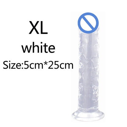 5 Colors Dildo With Suction Cup Simifo