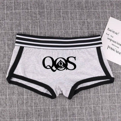 Queen of Spades Cotton Boyshort - Women's Breathable QOS Underwear | Cute Comfortable Panties