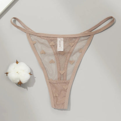 Lace Sheer Thong Simifo