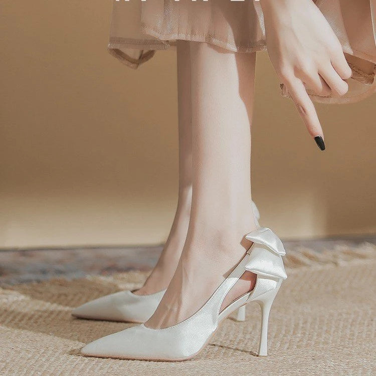 White High Heels Simifo