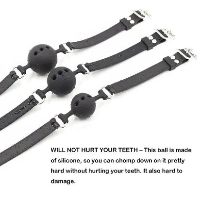 Silicone Mouth Ball Gag Simifo