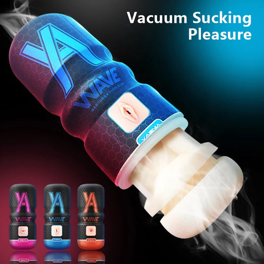 Electric Vibrating Male Masturbator - Realistic Silicone Vagina Stroker | Men's Pleasure Toy