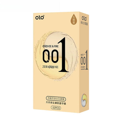 Ultra Thin Condoms - Ice & Fire Sensation (10 Pack)