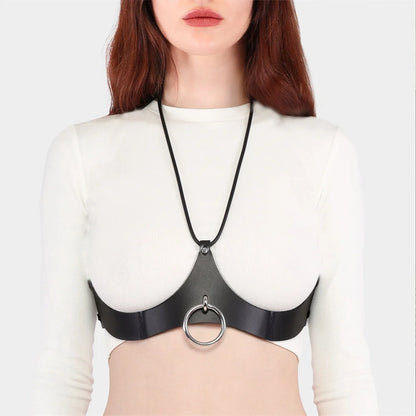 Sexy Body Harness - PU Leather Straps
