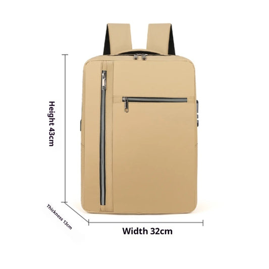 Anti-Theft Backpack with Password Lock